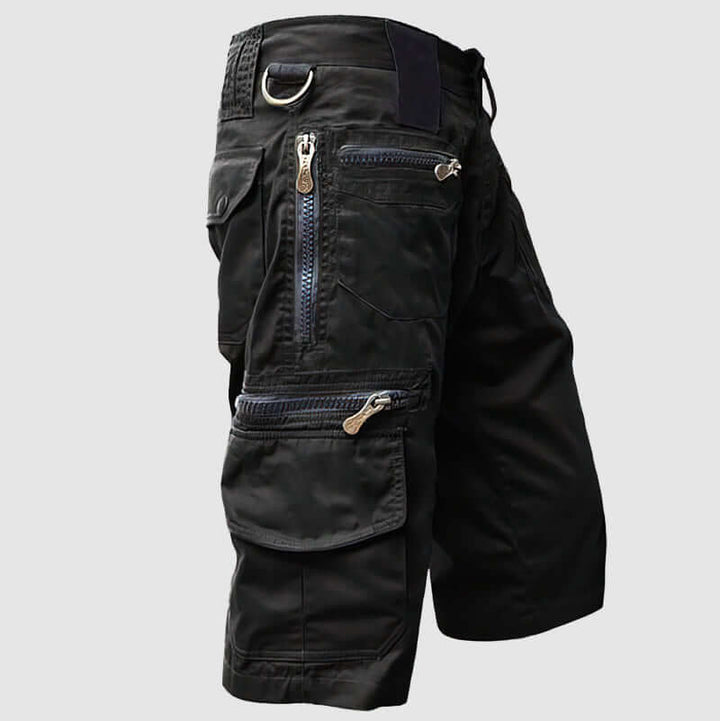 Men's Cargo Shorts with Multiple Pockets