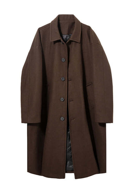 Men's Classic Oversized Wool Coat