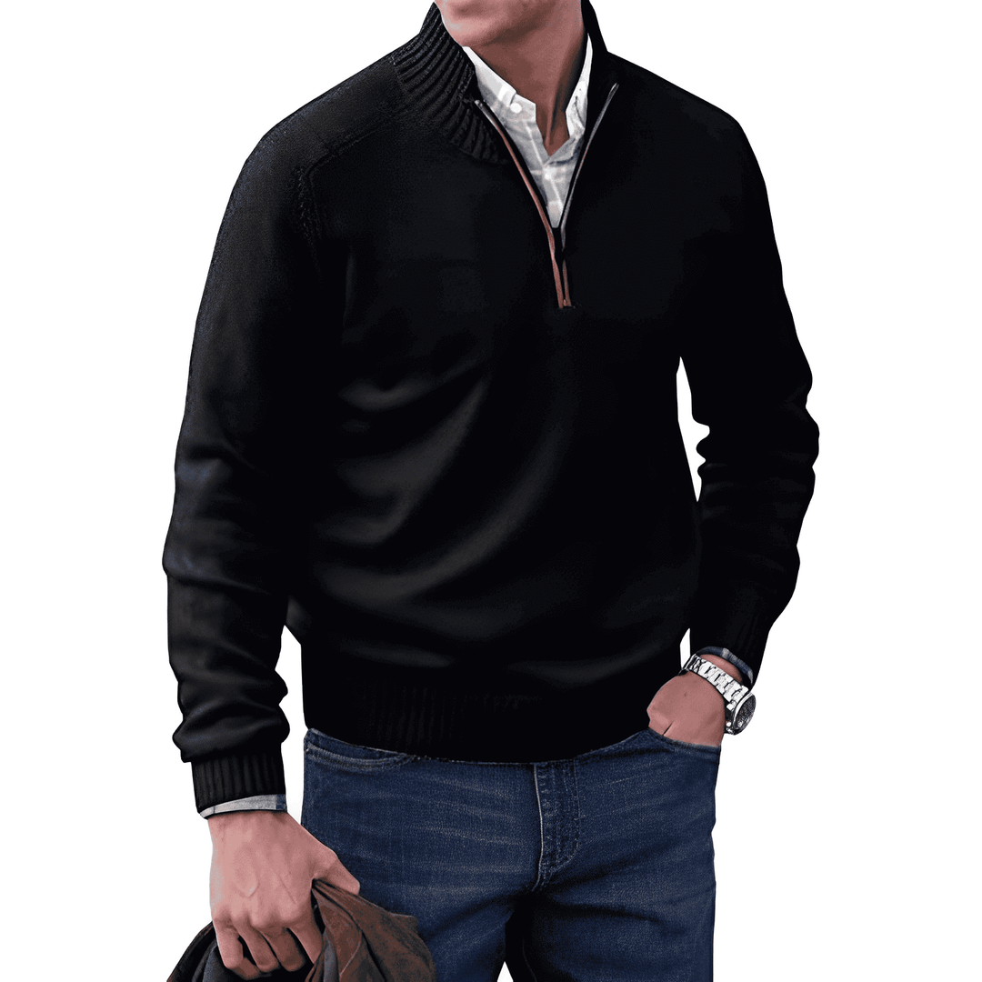 Men's Warm Wool Blend Sweater