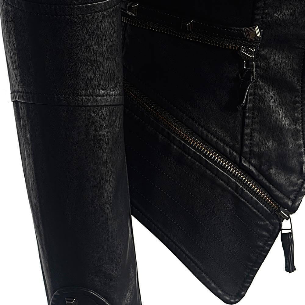 Women's Gothic Faux Leather Jacket