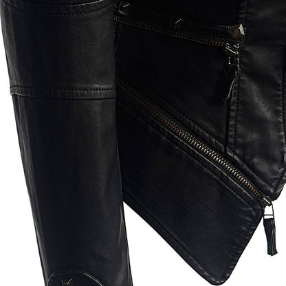 Women's Gothic Faux Leather Jacket