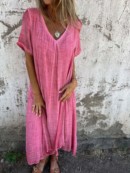 Cotton Maxi Dress - Casual Summer Dress