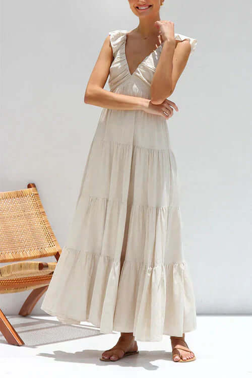 Women's Summer Dress - Long Sleeve