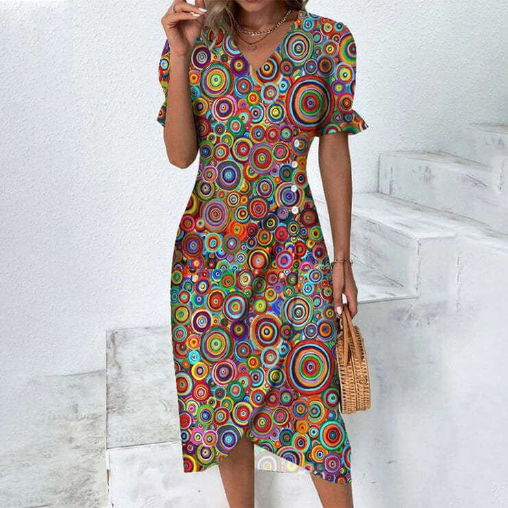 Women's Knee-Length Summer Dress