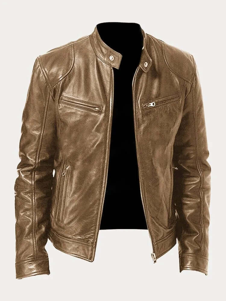 Men's Classic Leather Jacket