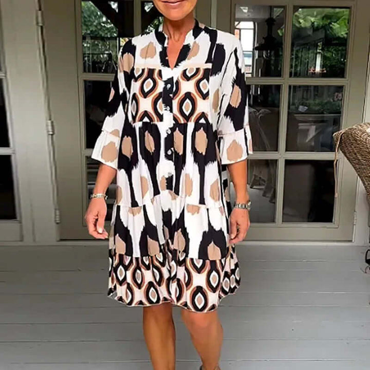 Elegant Midi Dress - Premium Material