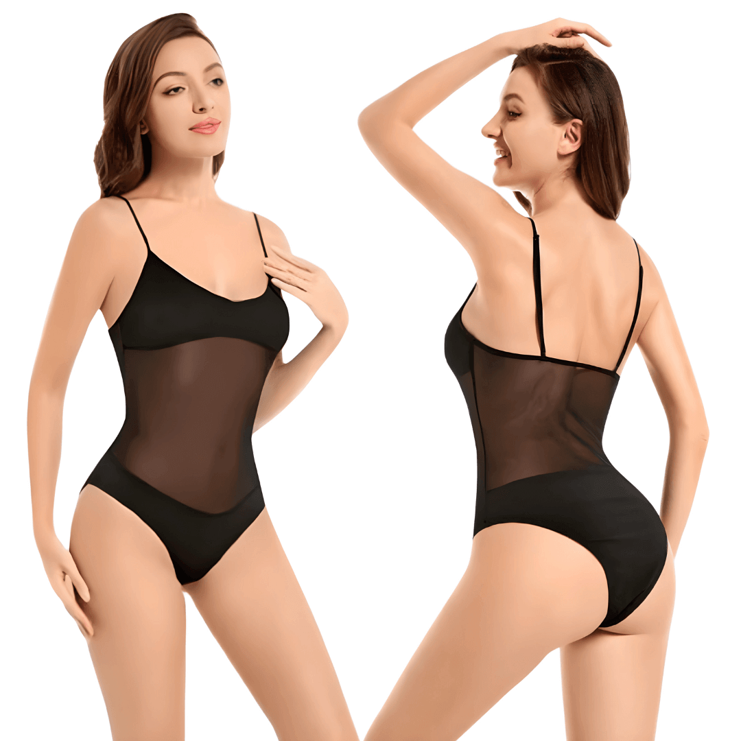 Tan-Through Swimsuit Women's One-Piece