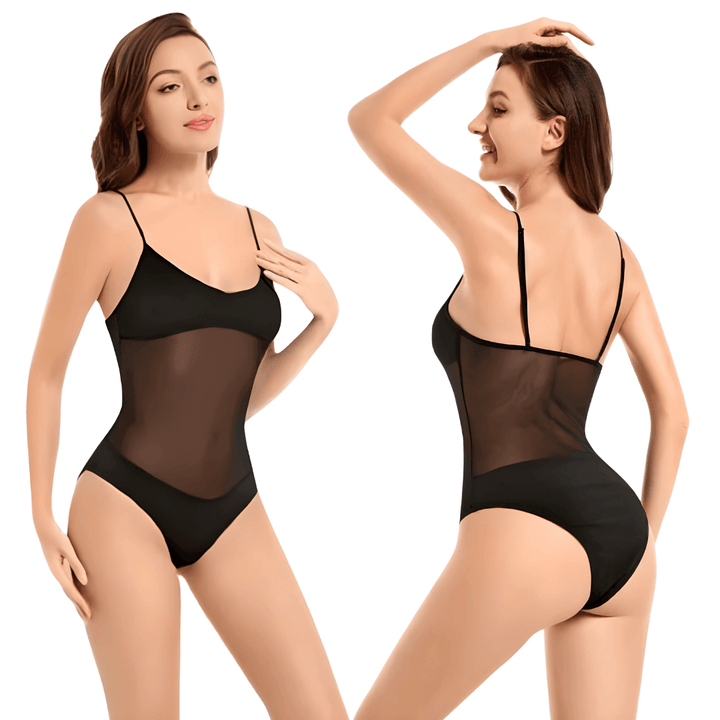 Tan-Through Swimsuit Women's One-Piece