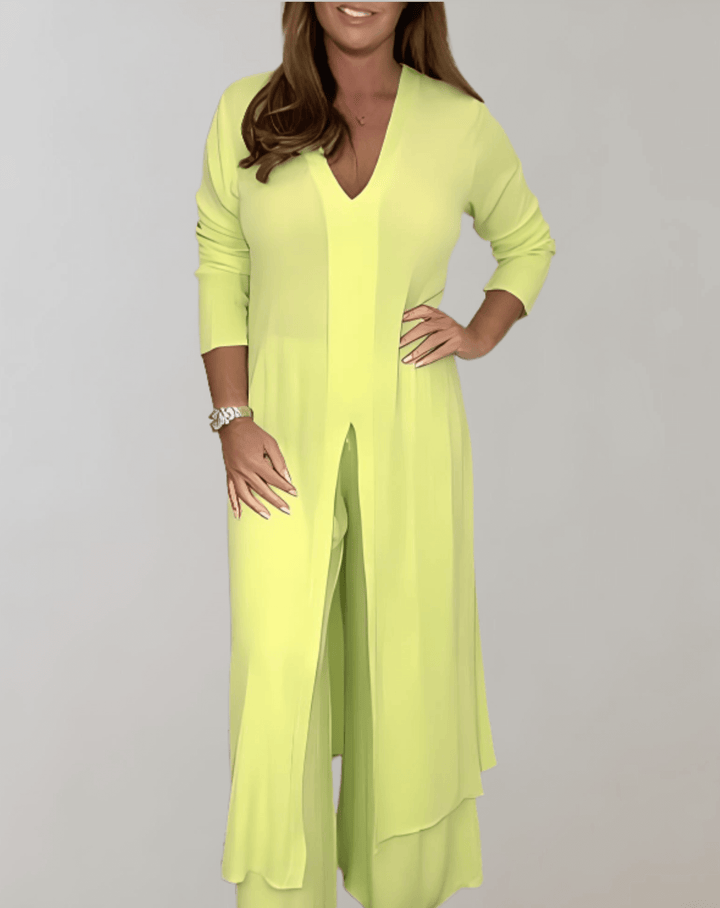 Women's Tweed Co-ord Set - Elegant Two-Piece Outfit