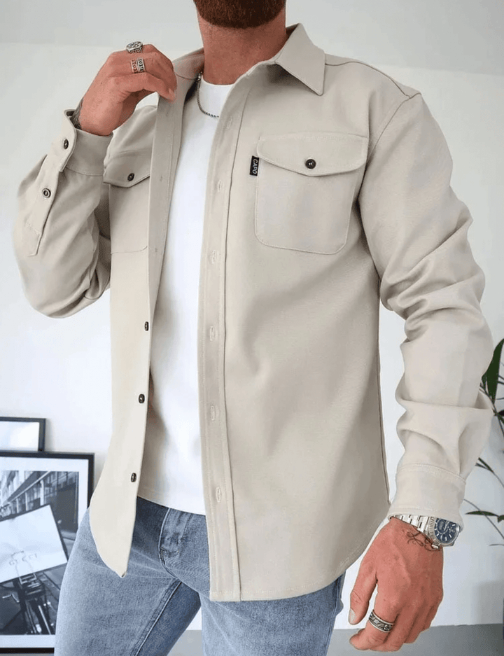 Modern Men's Shirt Jacket