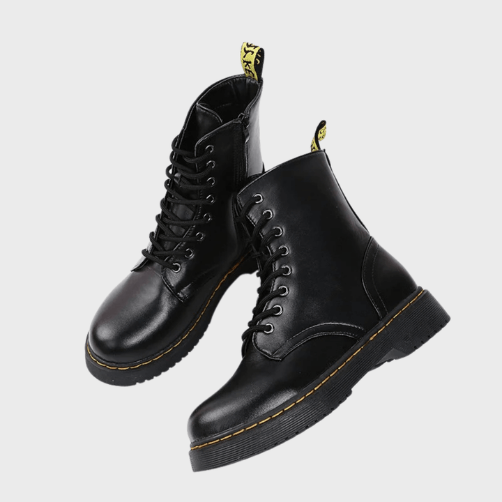 Comfortable Ladies Lace-Up Ankle Boots