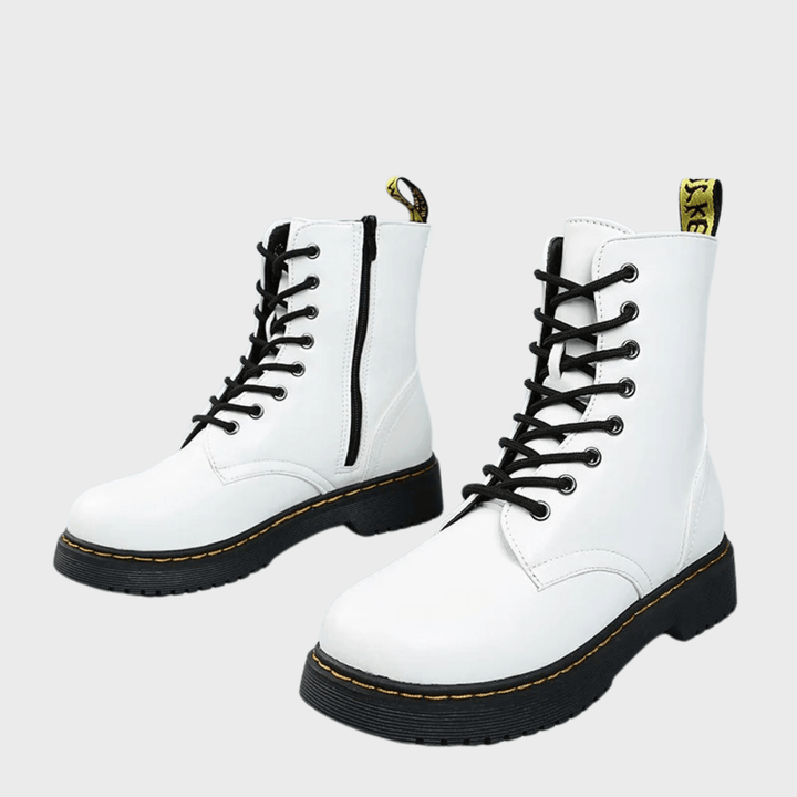 Comfortable Ladies Lace-Up Ankle Boots
