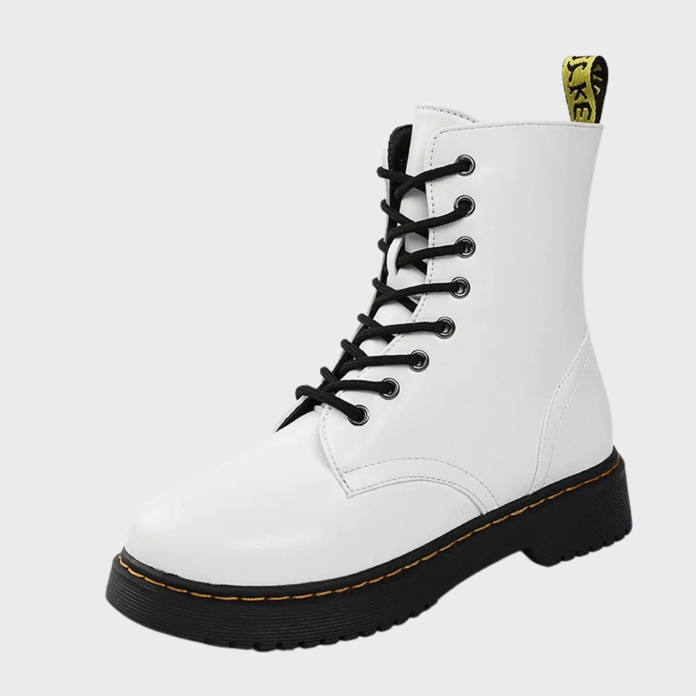 Comfortable Ladies Lace-Up Ankle Boots