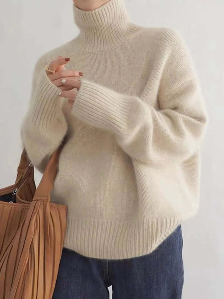 Knit Turtleneck Sweater