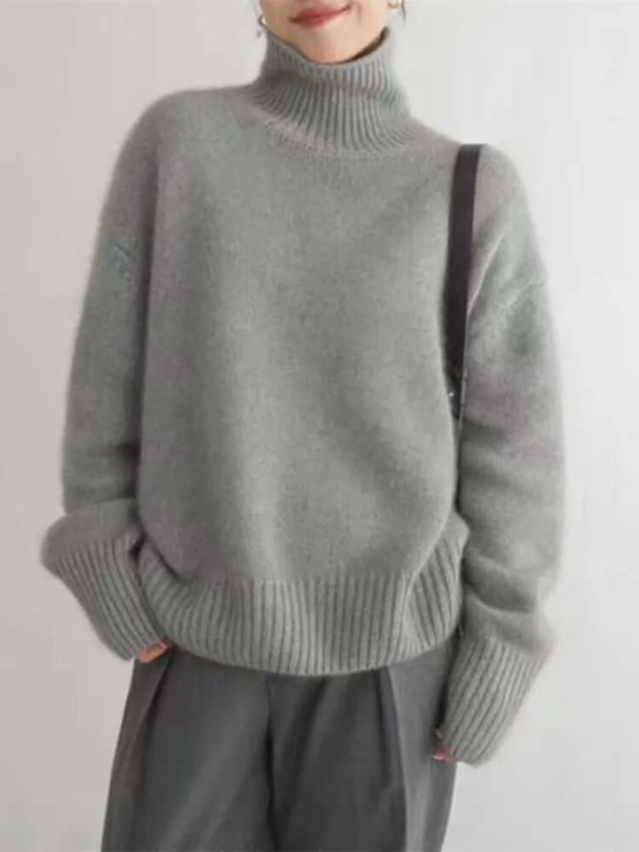 Knit Turtleneck Sweater