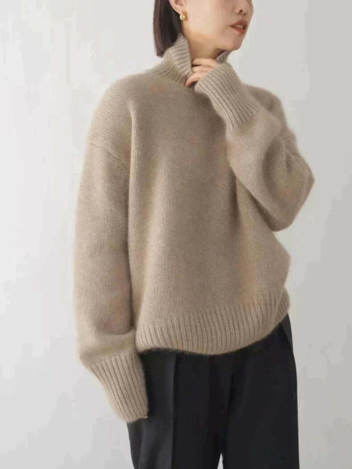 Knit Turtleneck Sweater