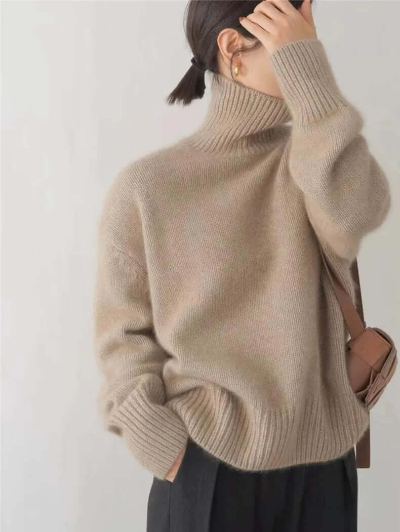 Knit Turtleneck Sweater