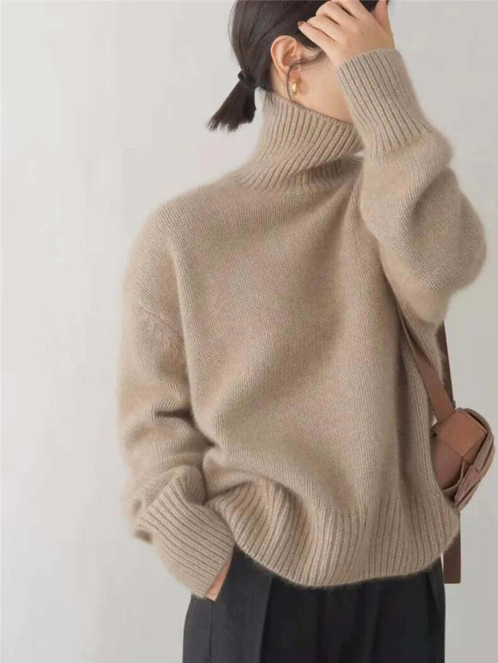 Knit Turtleneck Sweater