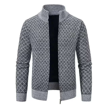 Chic Men's Knit Cardigan