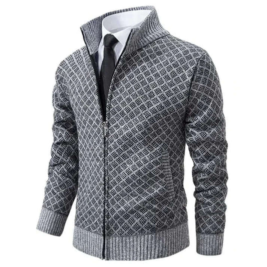 Chic Men's Knit Cardigan