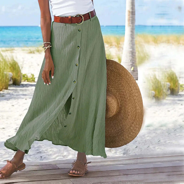 Linen Maxi skirt