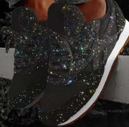 Women's Glitter Casual Sneakers