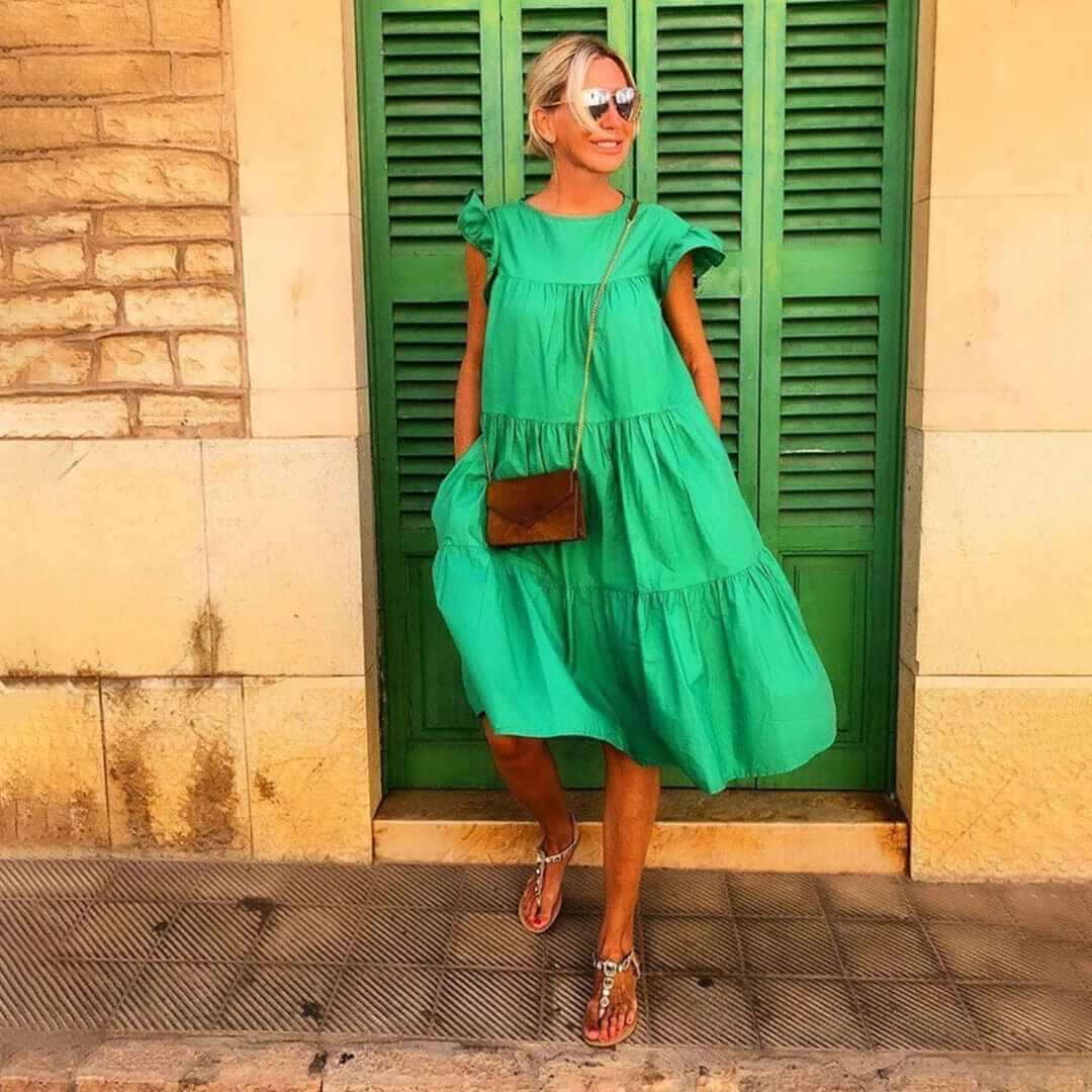 Women's Summer Casual Midi Dress