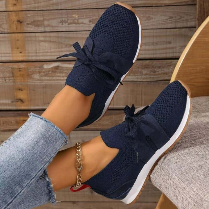 Women's Comfortable Casual Lace-Up Sneakers