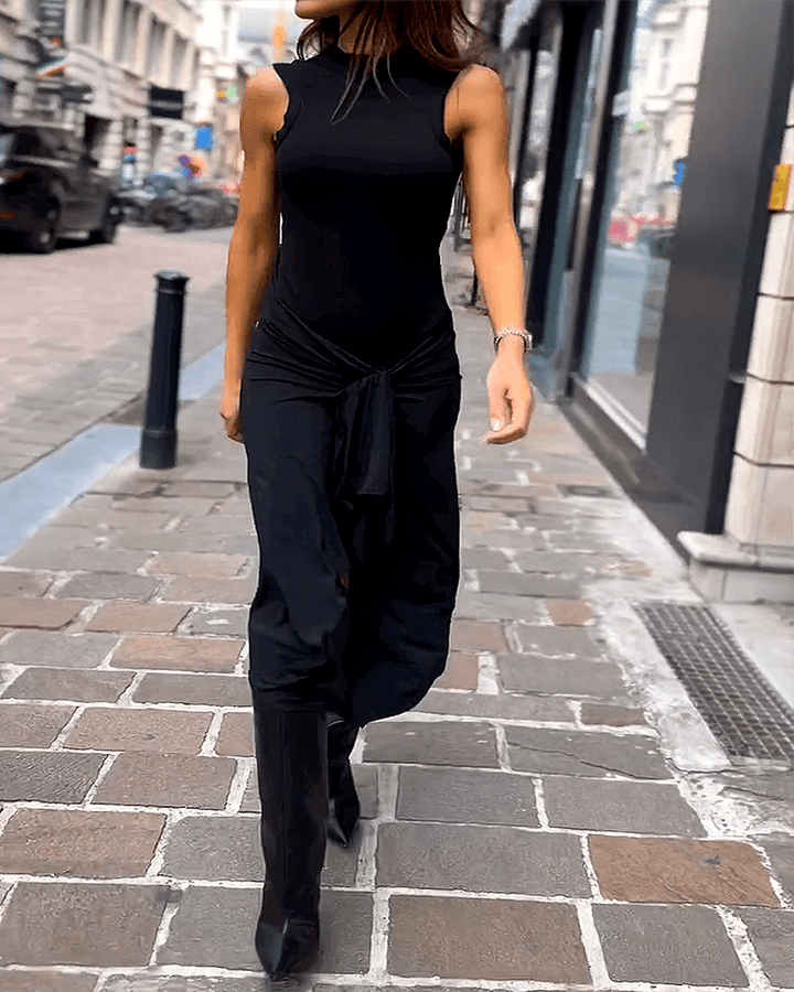 Sleeveless A-Line Summer Dress