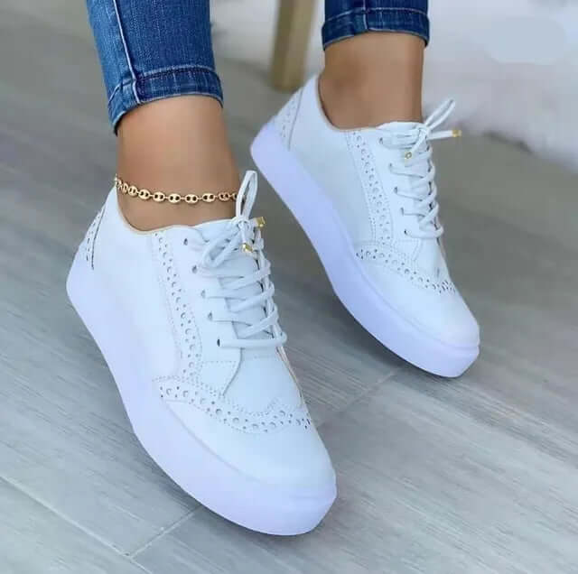 Women's Casual Lace-Up Trainers