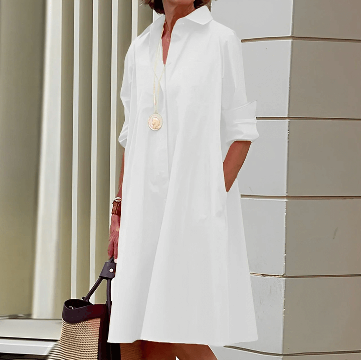 Stretch Fit Polo Dress