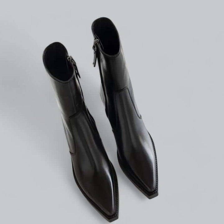 Women's Leather Ankle Boots