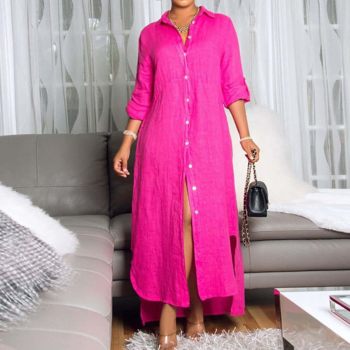Maxi Dress with Long Sleeves