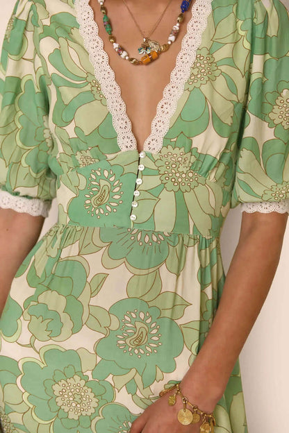 Sleeveless Round Neck Casual Midi Dress