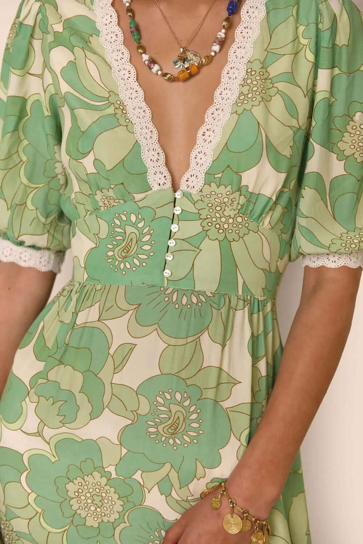 Sleeveless Round Neck Casual Midi Dress