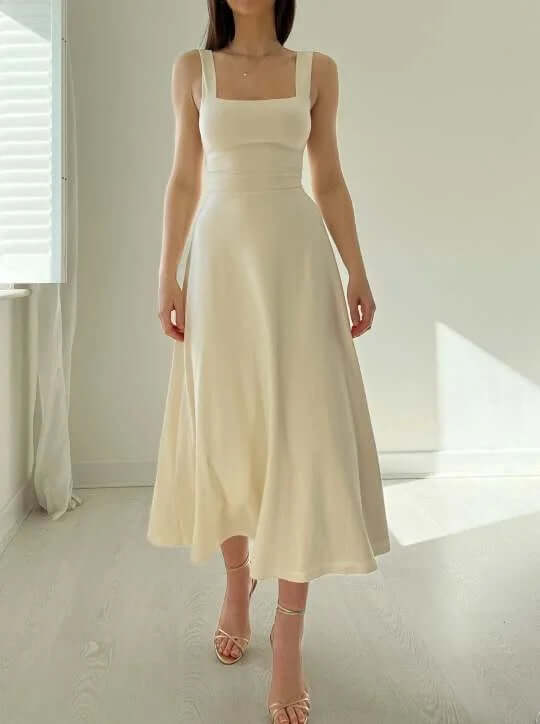 Sleeveless Midi Dress
