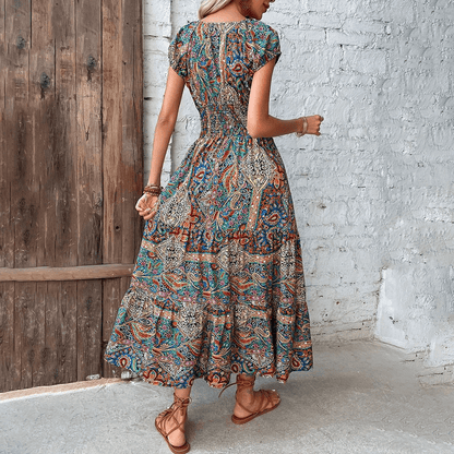 Bohemian Maxi Dress - Summer Dress