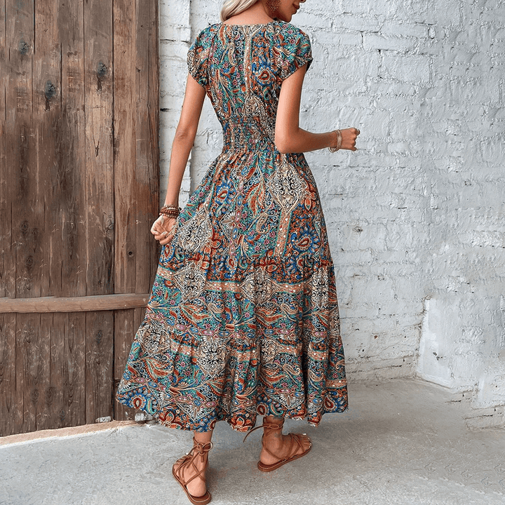 Bohemian Maxi Dress - Summer Dress