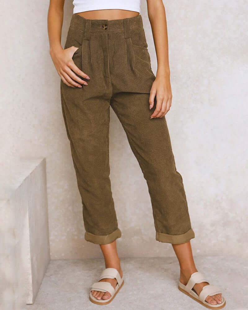 Women's Corduroy Trousers