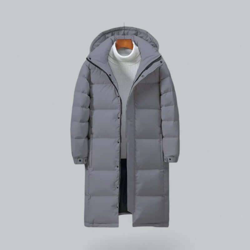 Men's Longline Winter Parka Coat