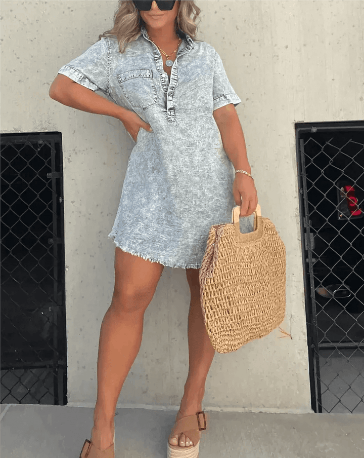 Women's Cotton Denim Shirt