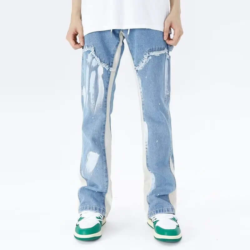 Men's Baggy Flared Jeans