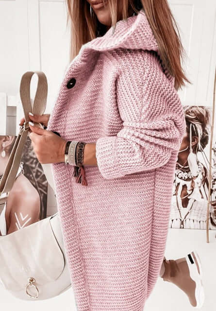 Knitted Cardigan with Buttons
