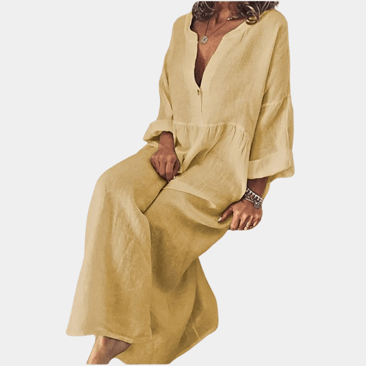 Women's Cotton Maxi Dress
