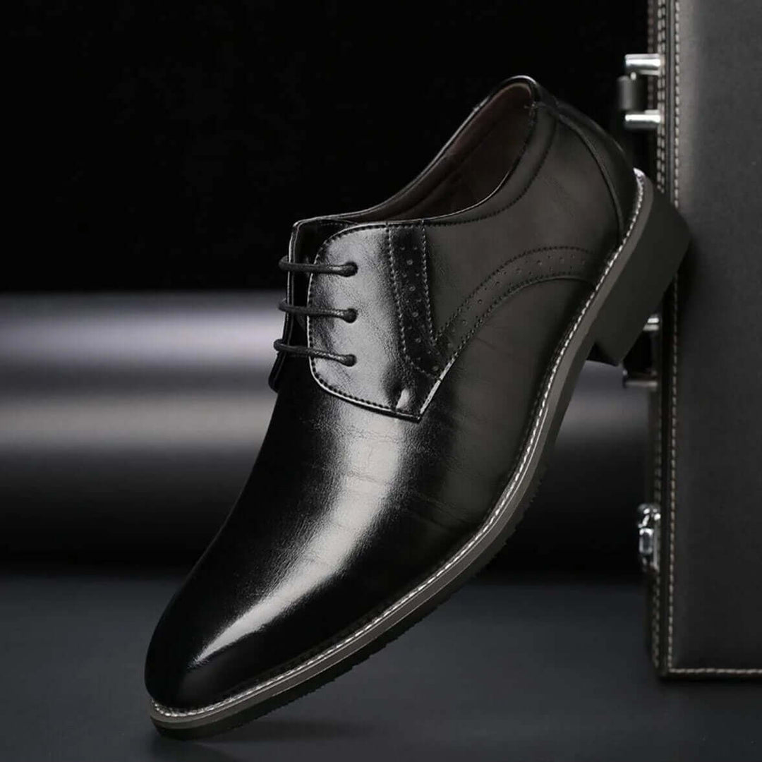 Men's Retro Casual Lace-Up Shoes