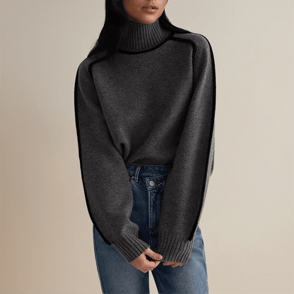 Women's Roll Collar Sweater
