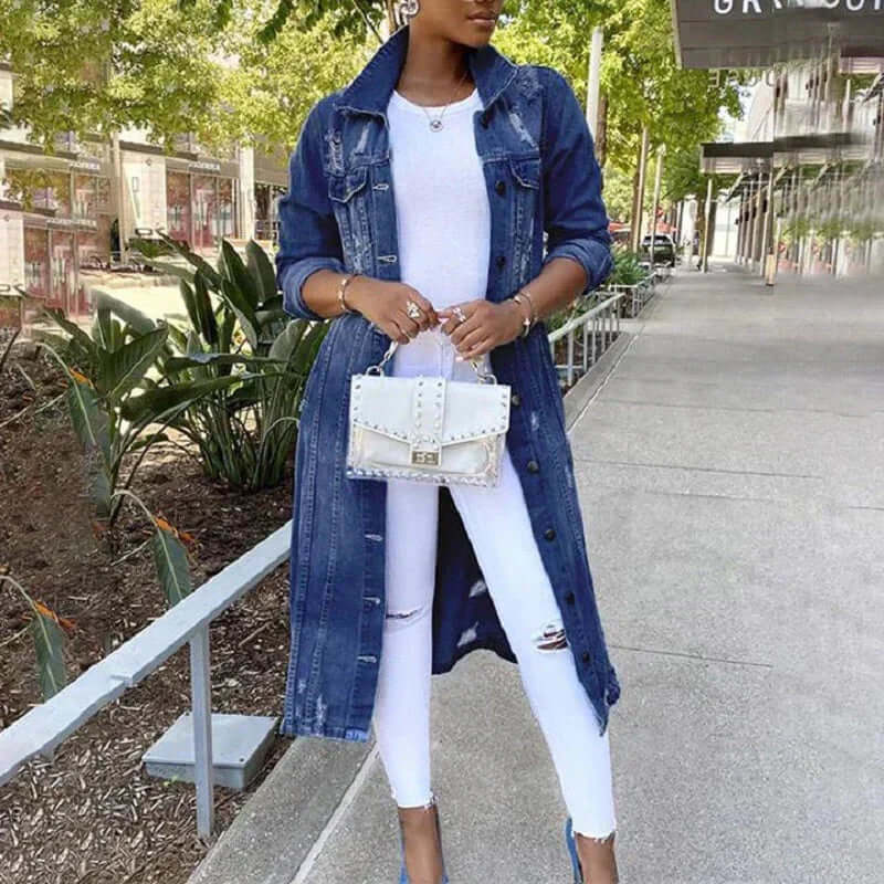 Women's Cotton Trench Coat