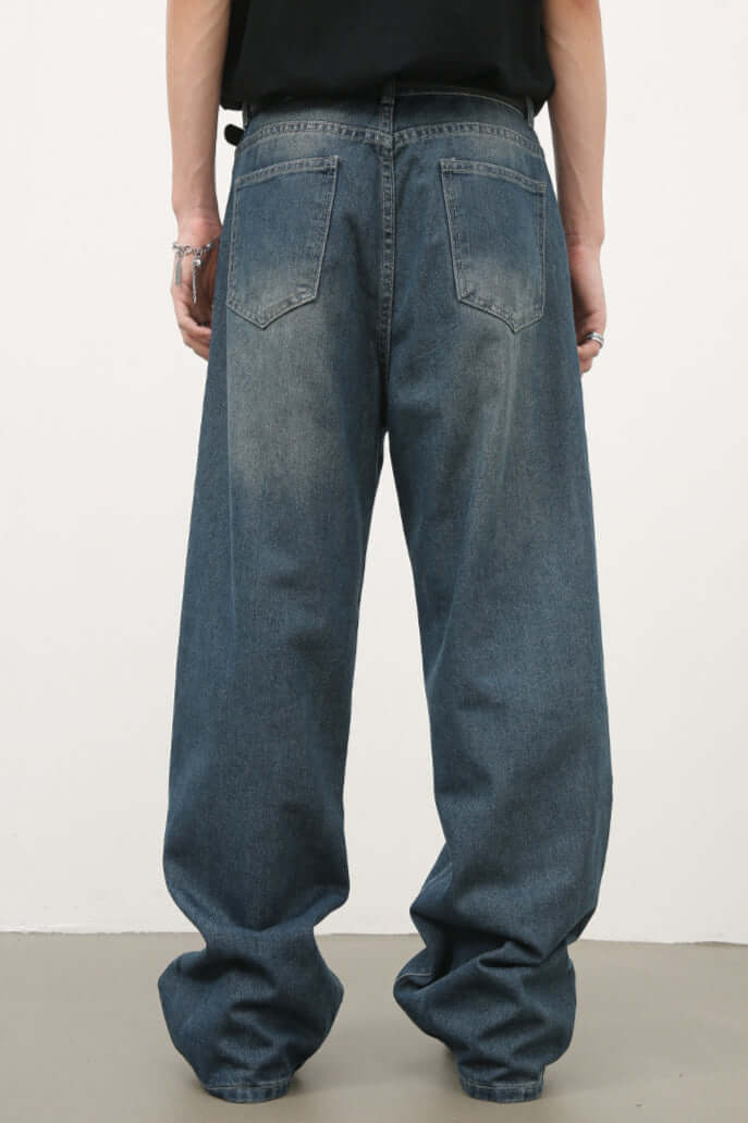 Men's Wide-Leg Jeans, Relaxed Fit