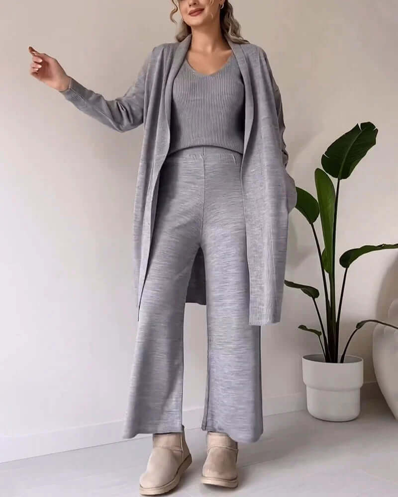 Women's Elegant Three-Piece Dress Set