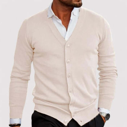 Men's Knitted Cardigan Sweater